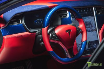 If Superman Needed A Ride, He Might Have Chosen This Tesla Model S ...