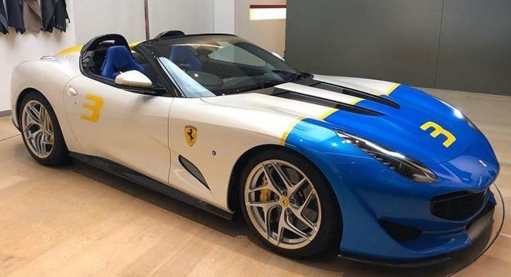  Ferrari SP3JC Is A One-Off, Drop-Top 812 Superfast With Bespoke Bodywork