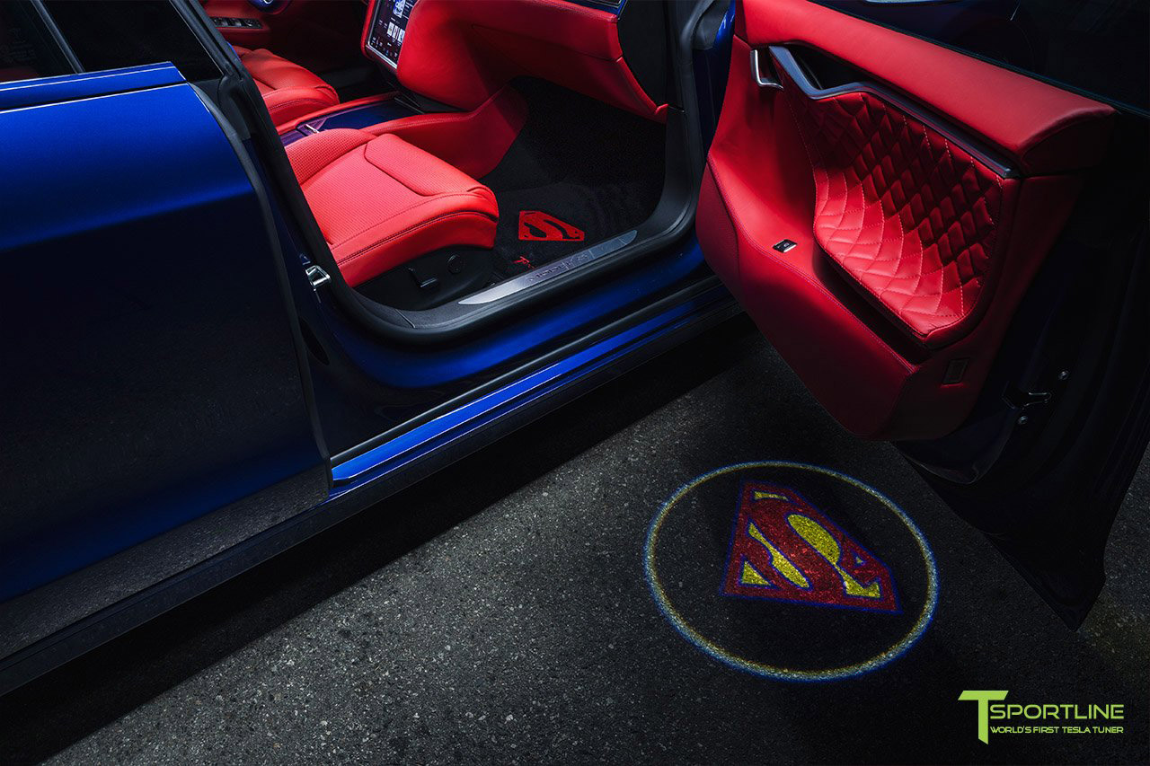 If Superman Needed A Ride, He Might Have Chosen This Tesla Model S ...