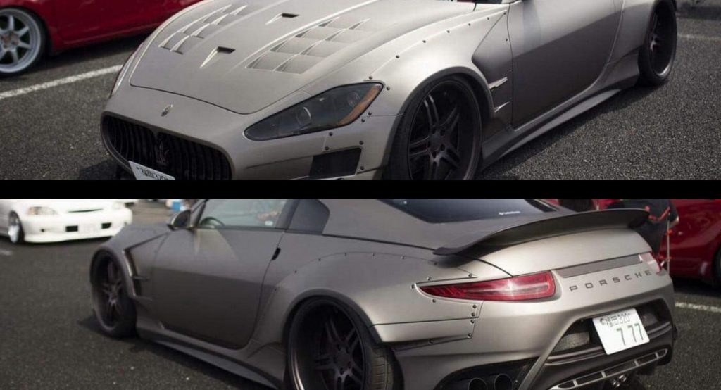  Nissan 350Z ‘MaZerasche’ Can’t Decide Whether It Wants To Be A Maserati Or A Porsche