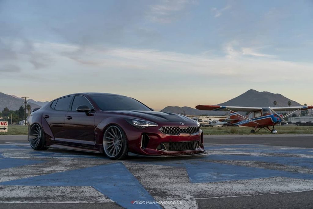 Yay Or Nay For This Custom Kia Stinger Gt Widebody Makeover Carscoops 0450