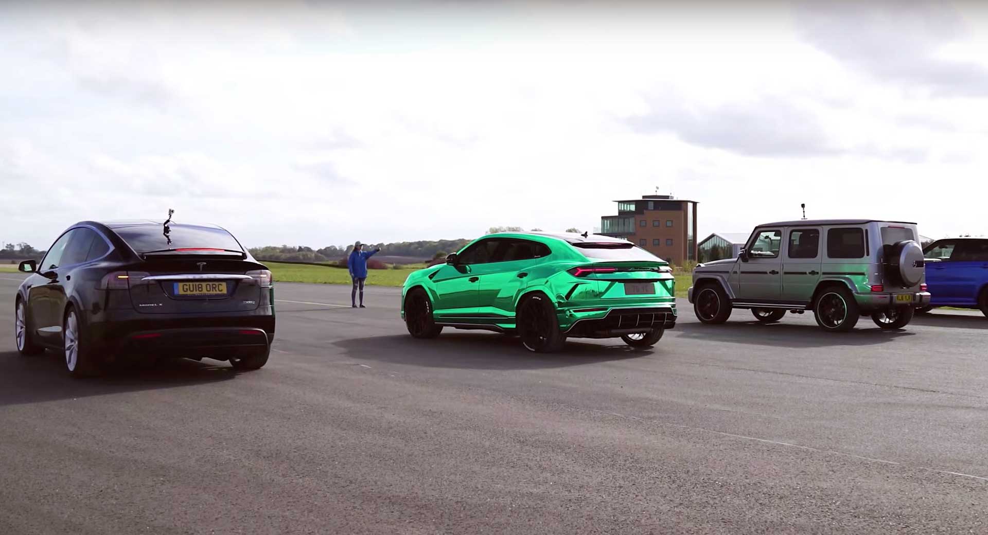 Tesla Takes On Urus, G63 & SVR In The SUV Drag Race Of The Century ...