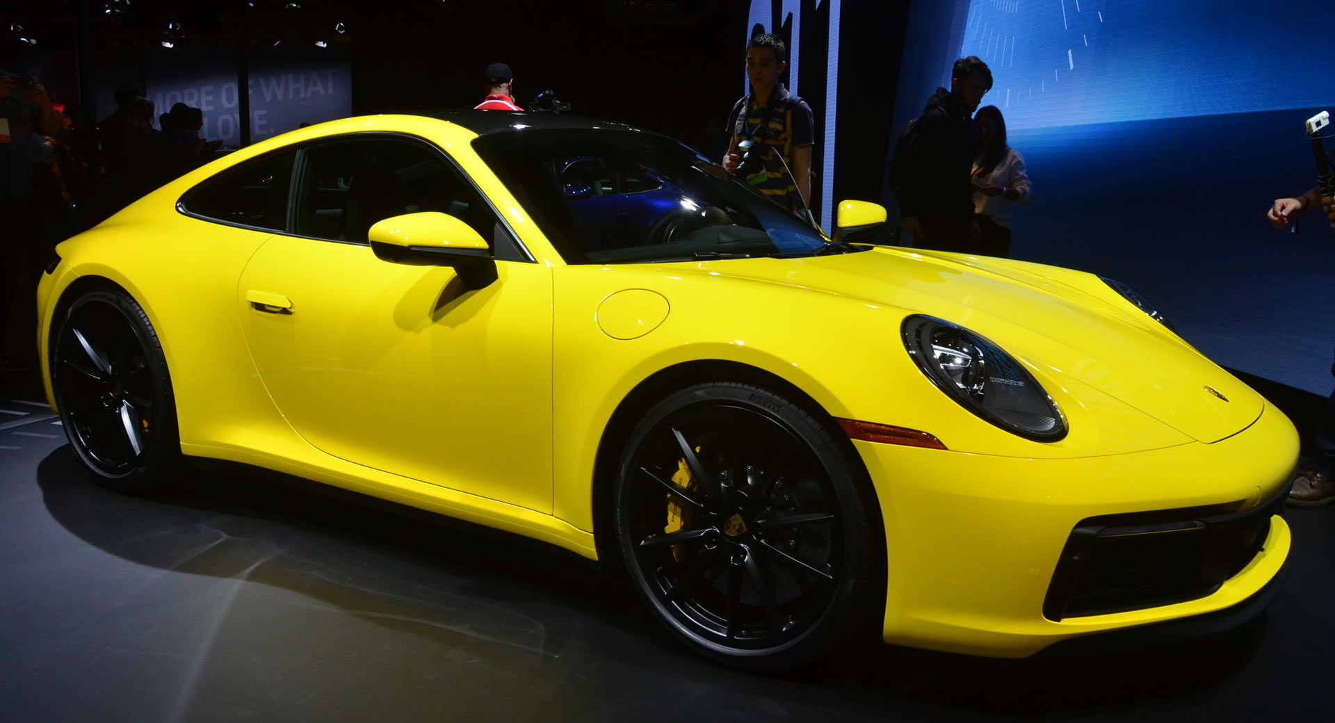 Porsche 911r Yellow