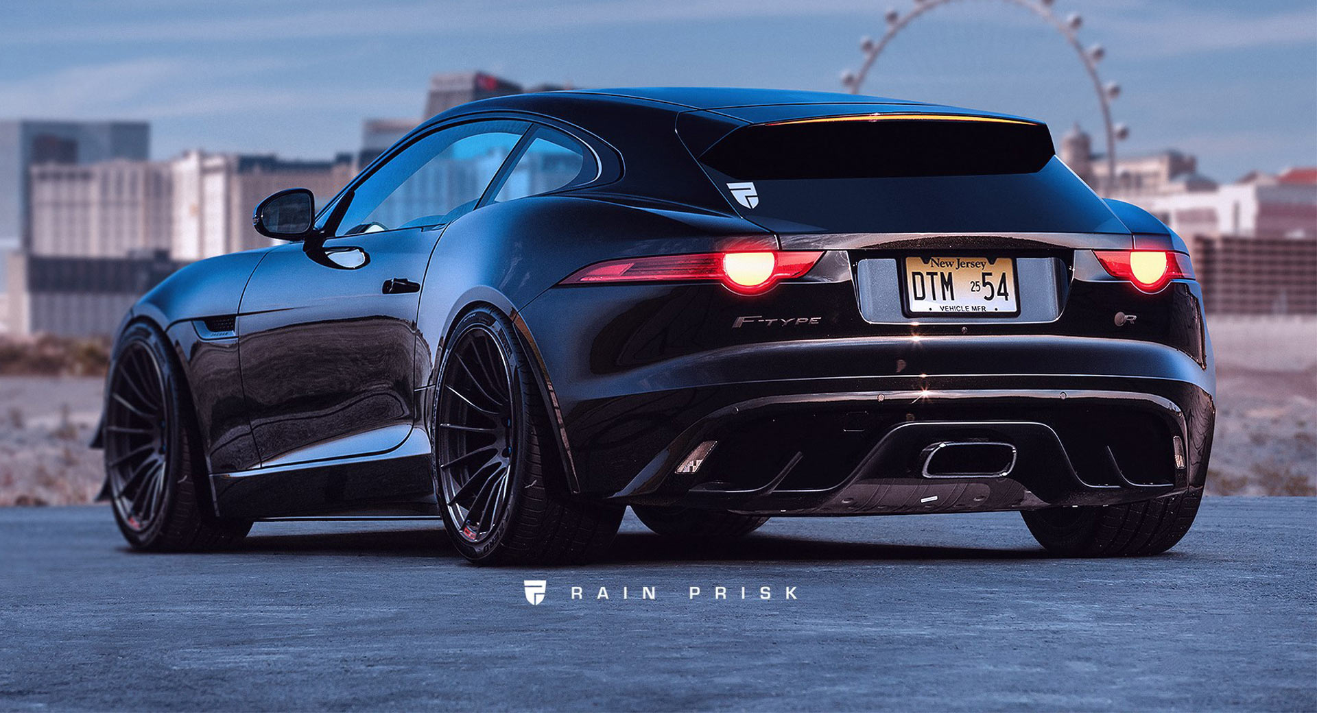 Jaguar f Type 2021 черный