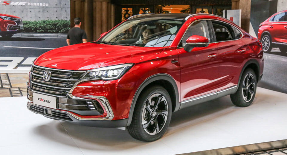  Changan CS85 Coupe Crossover Looks Like The Lovechild Of A BMW X4 And A VW Touareg