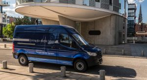 benz mercedes collaboration sprinter musk elon electric van open carscoops