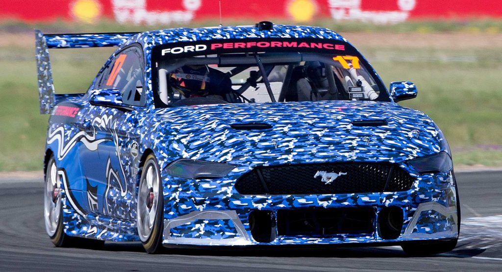  Ford’s New Mustang Supercar Racer Looks Like A Beast On Track