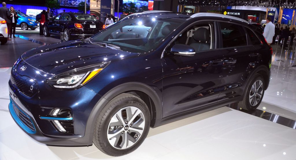 Kia Niro EV 2019 Kia Niro EV Arrives In America With 239 Mile Range, 1 More Than The Bolt