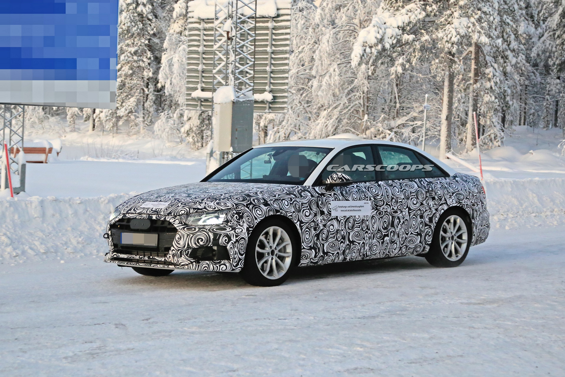 2020 Audi A4 Sedan Spotted Rocking Redesigned Front And Rear Ends ...