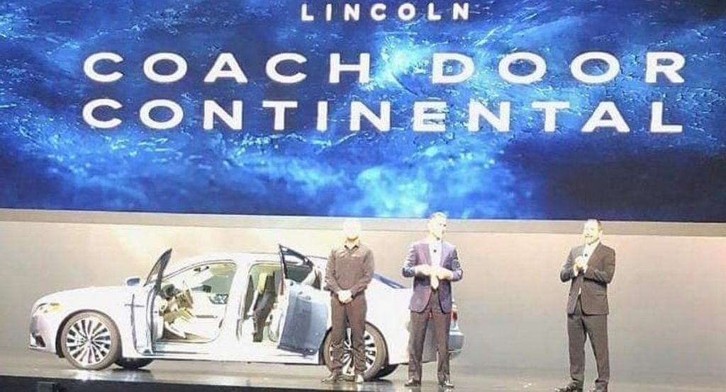  New Lincoln Coach Door Continental Leaked?