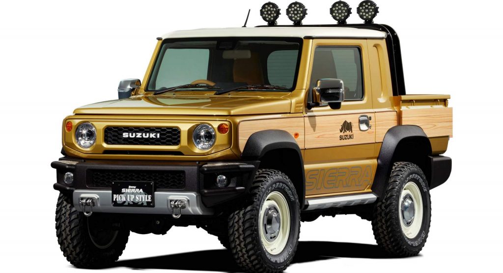  Suzuki Turns New Jimny Into A Mini Pickup Truck