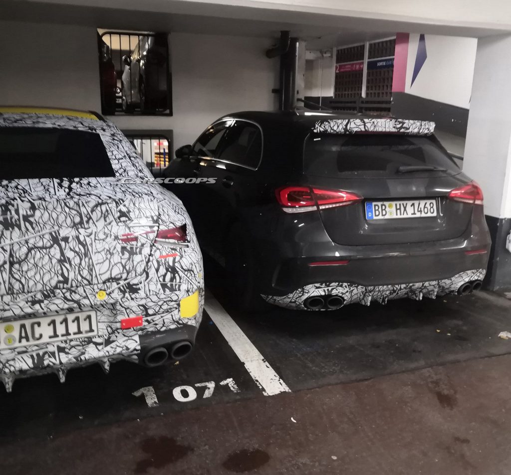 U Spy The Mercedes-AMG A45 Sedan And Hatchback | Carscoops