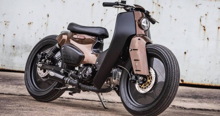 K-Speed Transforms Humble Honda Super Cub Into A Cafe Racer | Carscoops