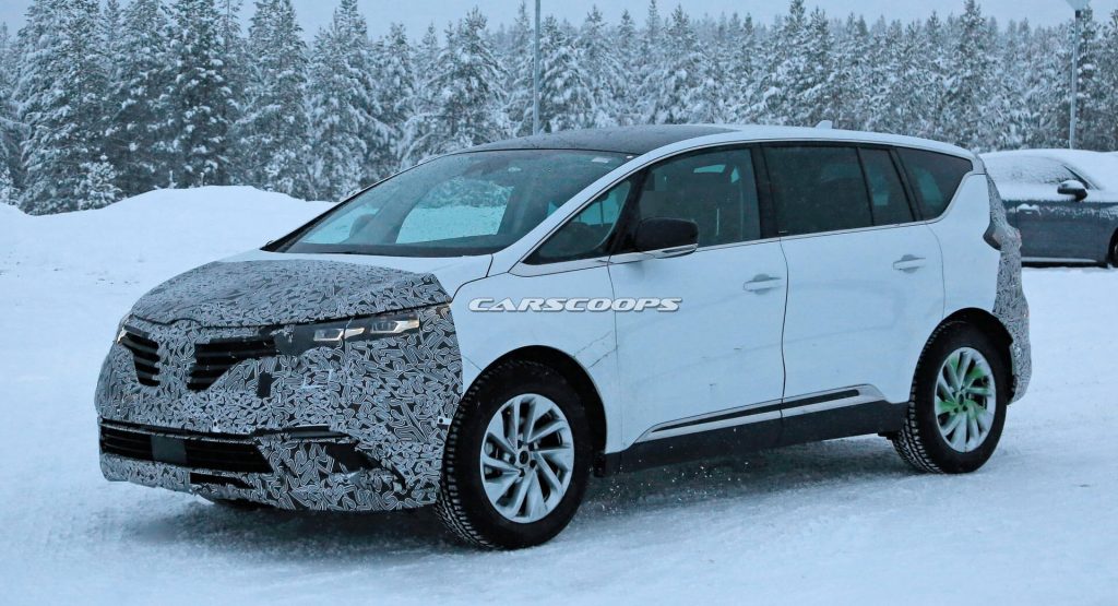  Facelifted Renault Espace Spotted Near Arctic Circle