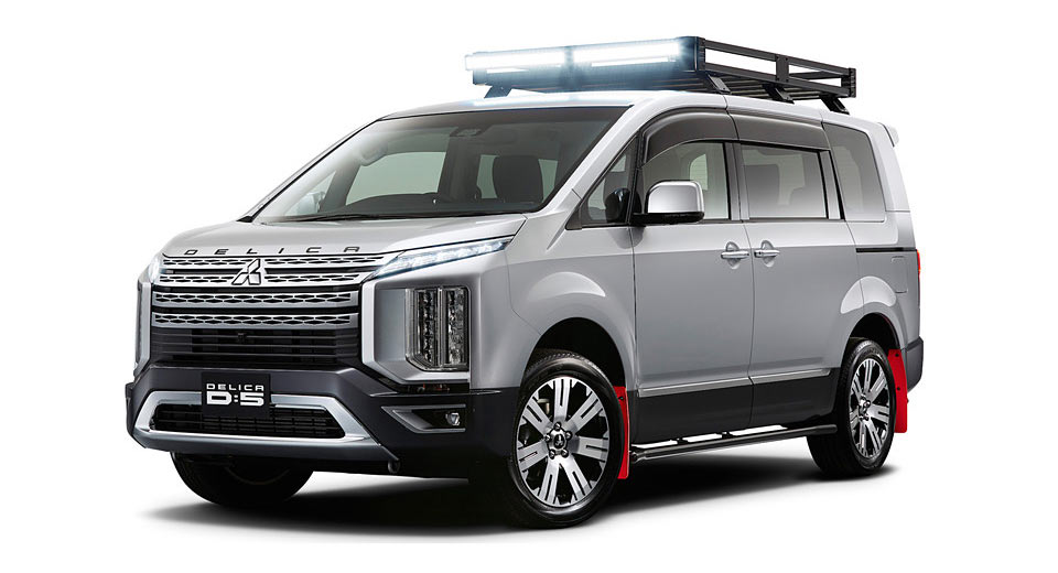 New Mitsubishi Delica D:5 Minivan Wants To Take Your Kid's Soccer