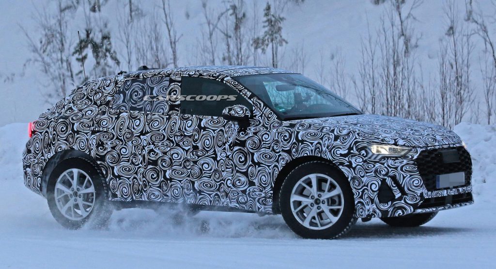  Audi Q4 Prototype Caught Winter Testing, No CGI This Time