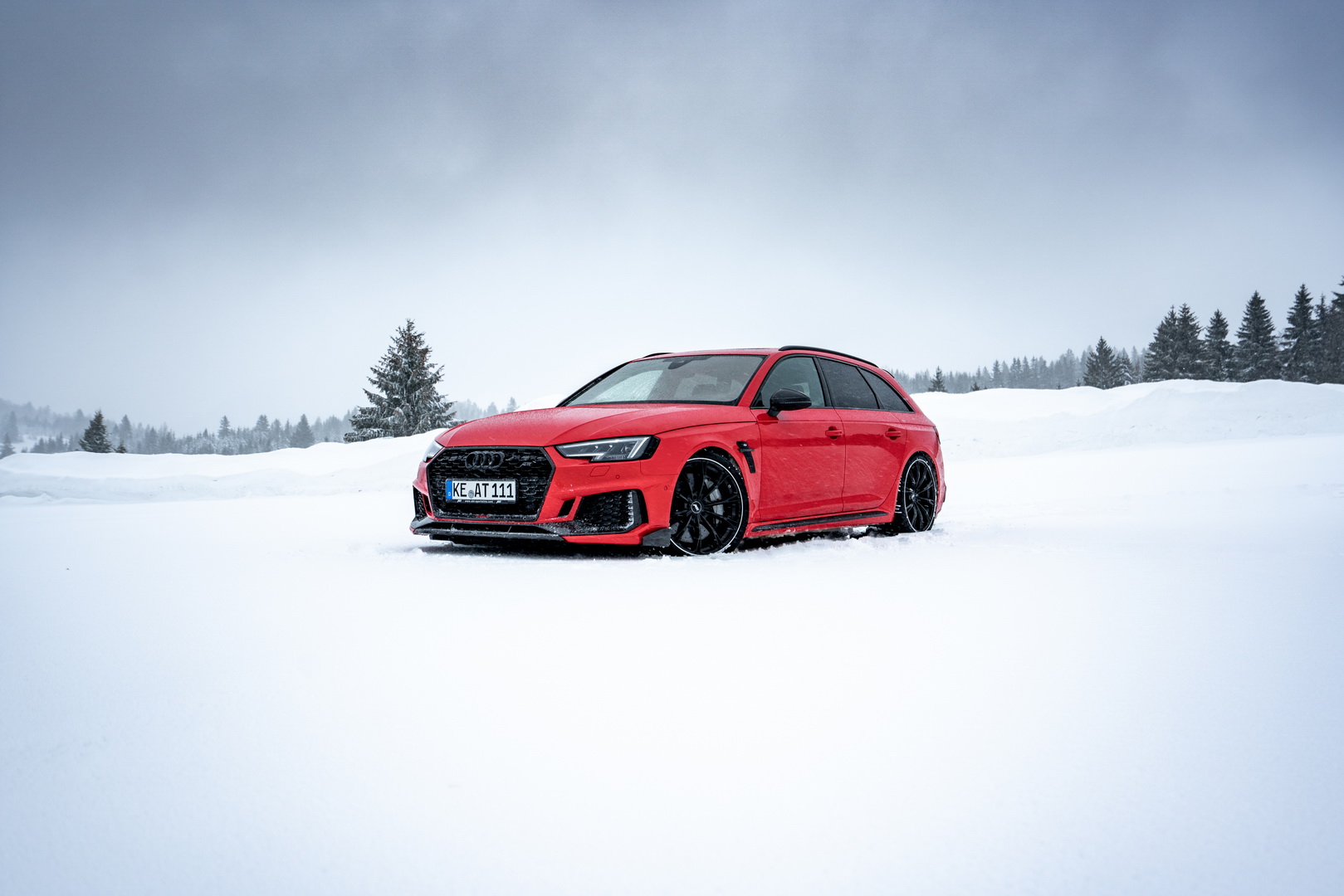 Audi rs5 Snow