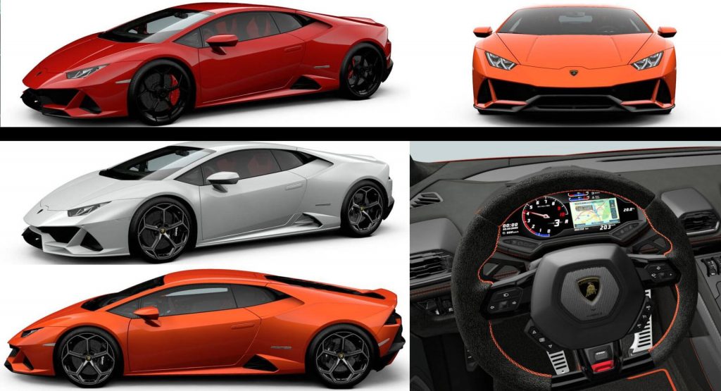 Build Your Ideal Lamborghini Huracan EVO With Official Configurator |  Carscoops