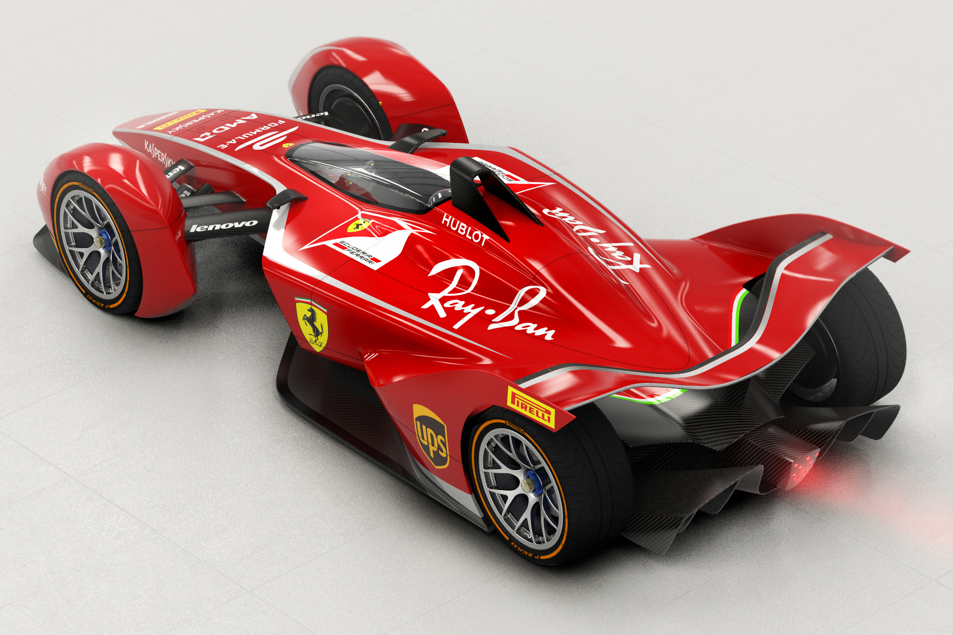 Scuderia Ferrari Formula E Render Looks Like It's Ready To Race | Carscoops