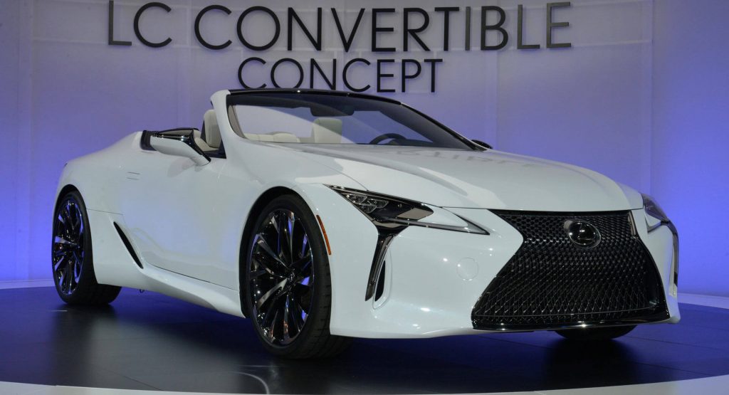  Lexus LC Convertible: A Sexy Soft Top That’s A Concept In Name Only