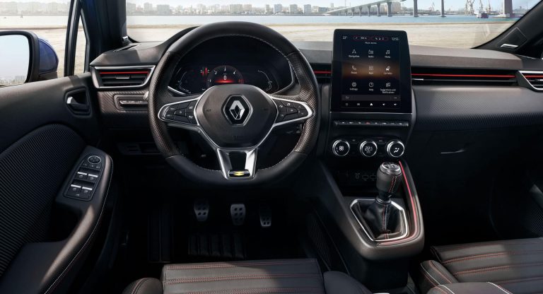 First Look Inside 2020 Renault Clio Reveals Striking Tech-Heavy ...