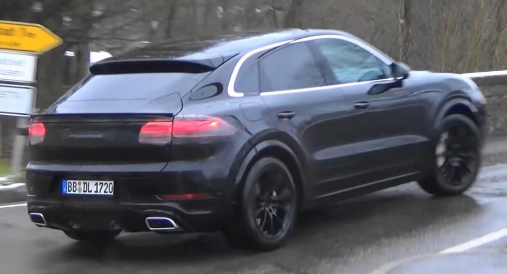  2020 Porsche Cayenne Coupe Sheds Skin As Unveiling Date Approaches