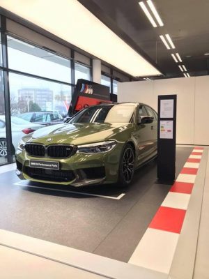 BMW M5 Painted In Urban Green Individual Is Sure To Get Your Attention ...