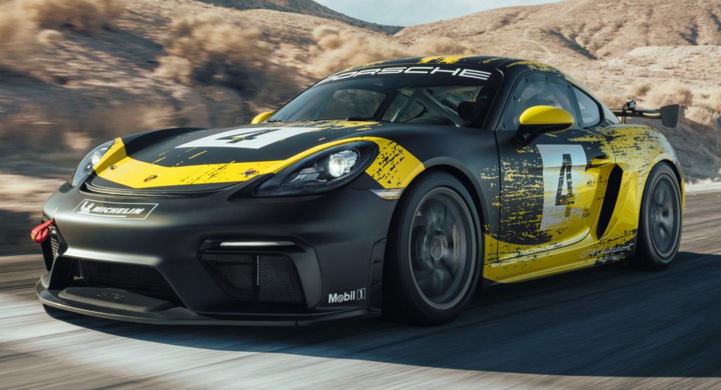  Porsche 718 Cayman GT4 Clubsport Debuts With More Power, Natural Fiber Components