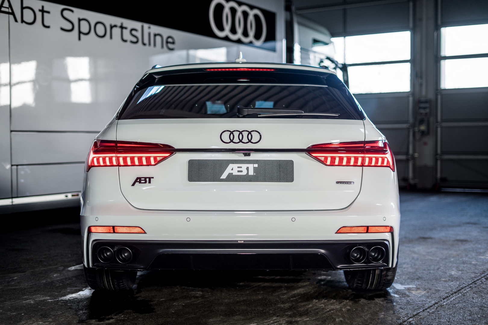 Glacier White Audi A6 Avant 3.0L Diesel Gets 325 HP Upgrade By ABT ...