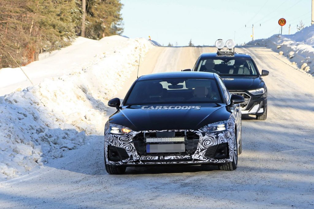 2020 Audi A5 Sportback Facelift Comes Out Of Its Hideout | Carscoops