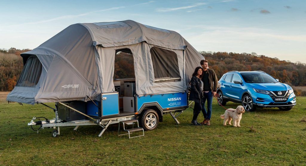  Nissan X OPUS Concept Camper Is Powered By Recycled Leaf Batteries