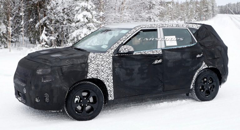 New Kia Crossover Spotted Testing, Looks Like The Production Version Of ...