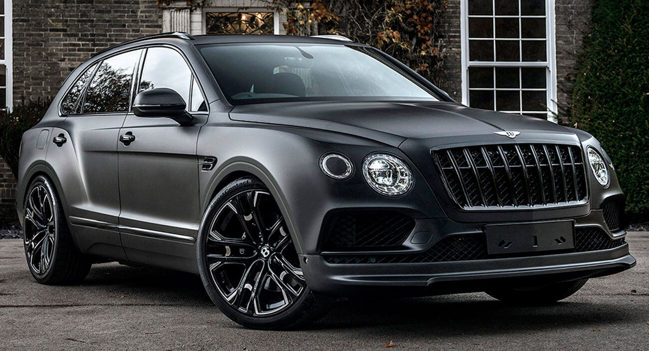 Bentley Bentayga черный матовый