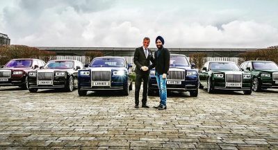 Billionaire Buys Six New Rolls Royces In Colors That Match His