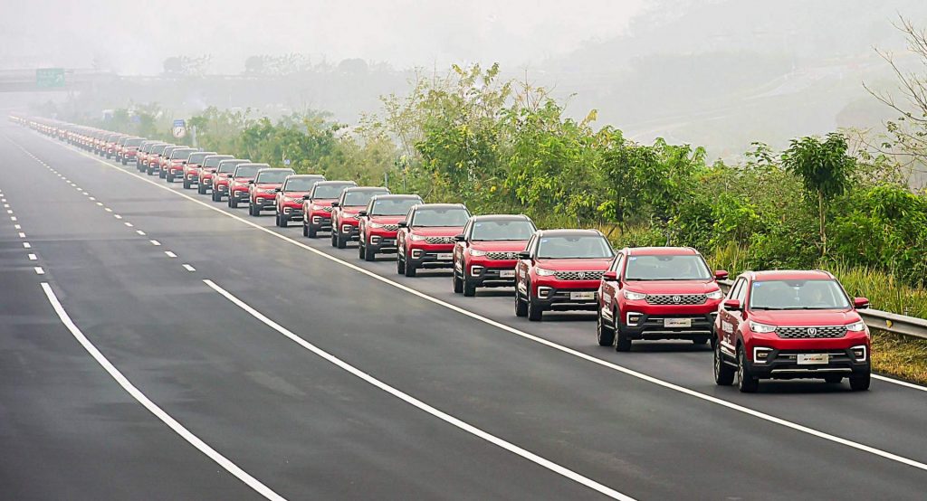  World’s Largest Parade Of Autonomous Cars Happened, Fittingly, In China