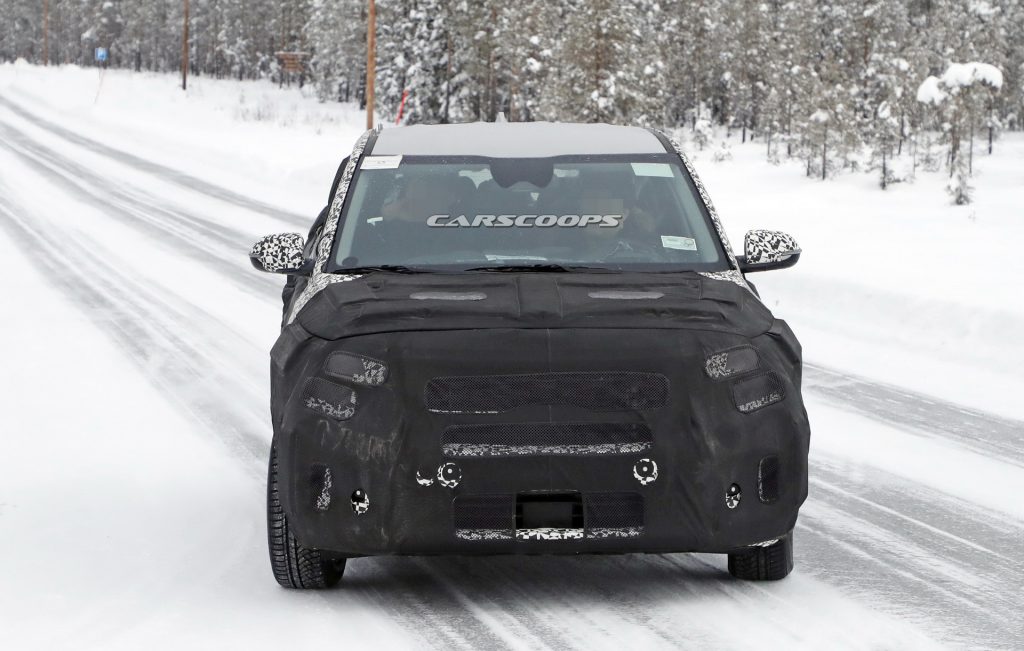 New Kia Crossover Spotted Testing, Looks Like The Production Version Of ...