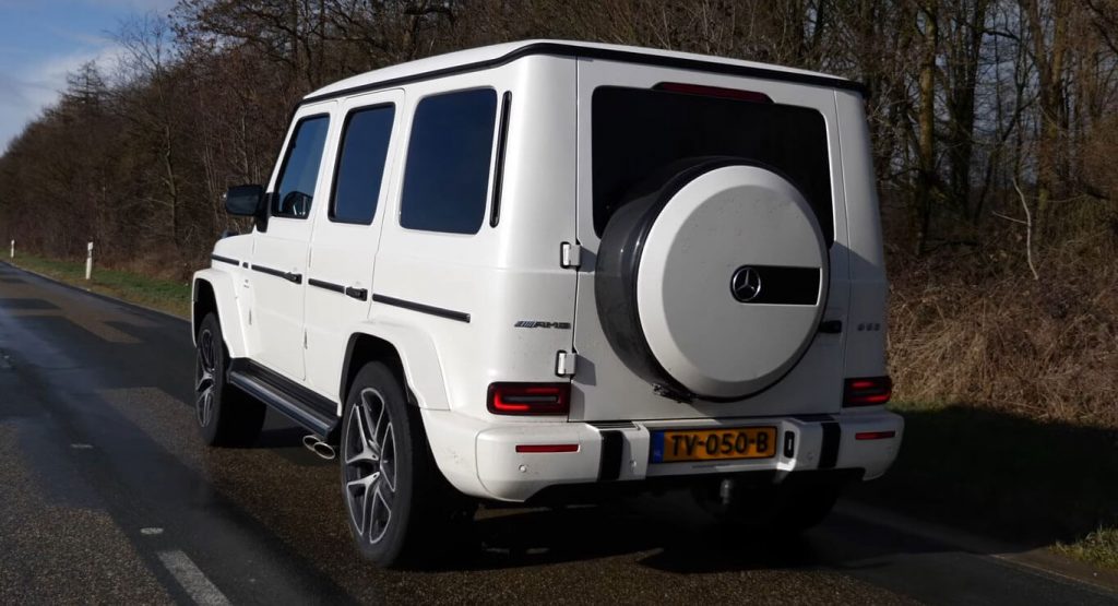  Watch The Big, Boxy Mercedes-AMG G63 Go Like The Clappers