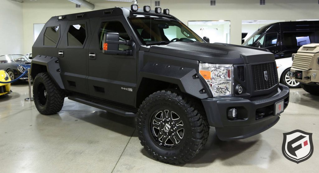  Survive The Zombie Apocalypse In Luxury With This $263K Rhino GX