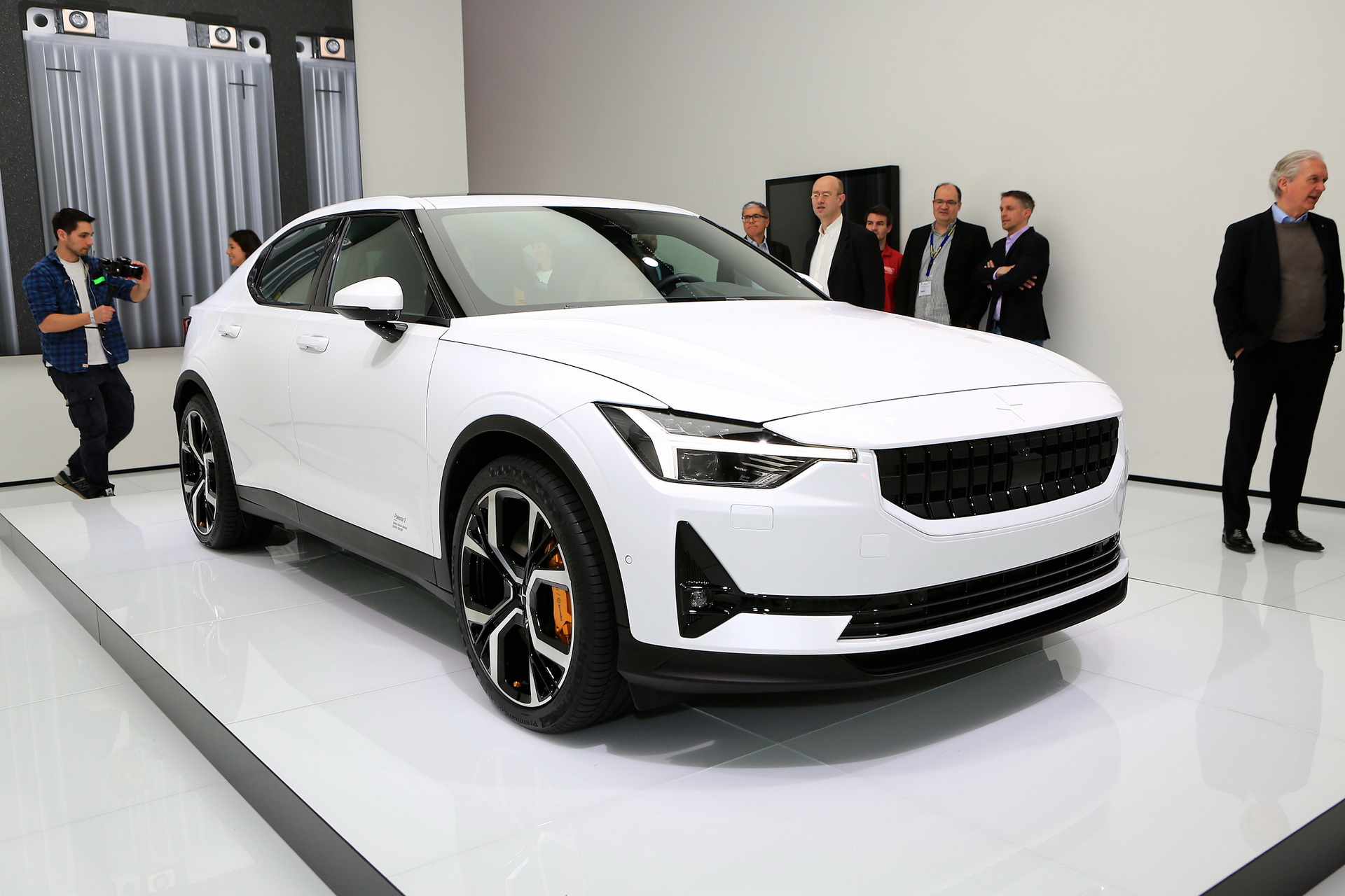 Heres The Polestar 2 In The Flesh From Geneva Carscoops