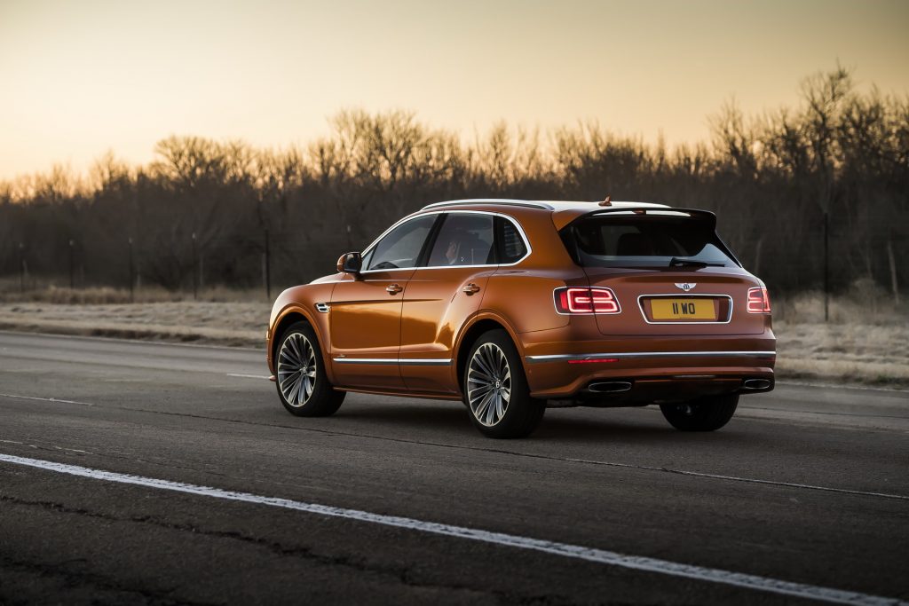 Bentley Reveals 190MPH Bentayga Speed, World’s New Fastest SUV | Carscoops