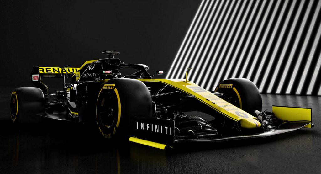  Renault Unveils New R.S.19 Formula 1 Car With Mildly Updated Livery