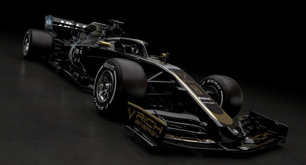  Haas Unveils VF-19 Formula 1 Car And Brand New Livery