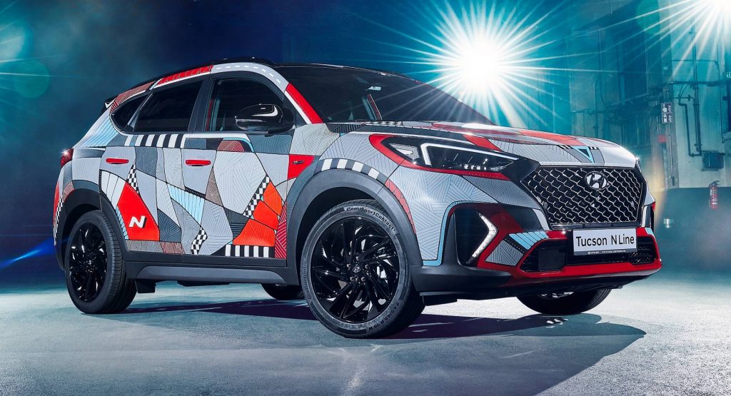  Hyundai Marks Tucson N Line Launch With “Drive A Statement” Art Car