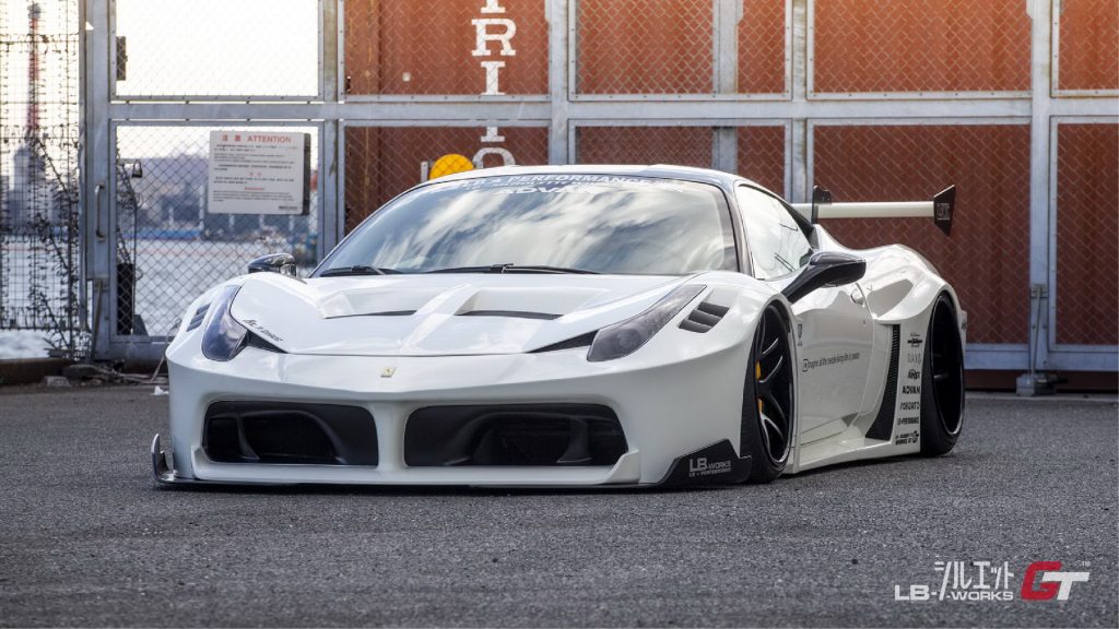 Liberty Walk Has A New Boy Racer Kit For Ferraris 458