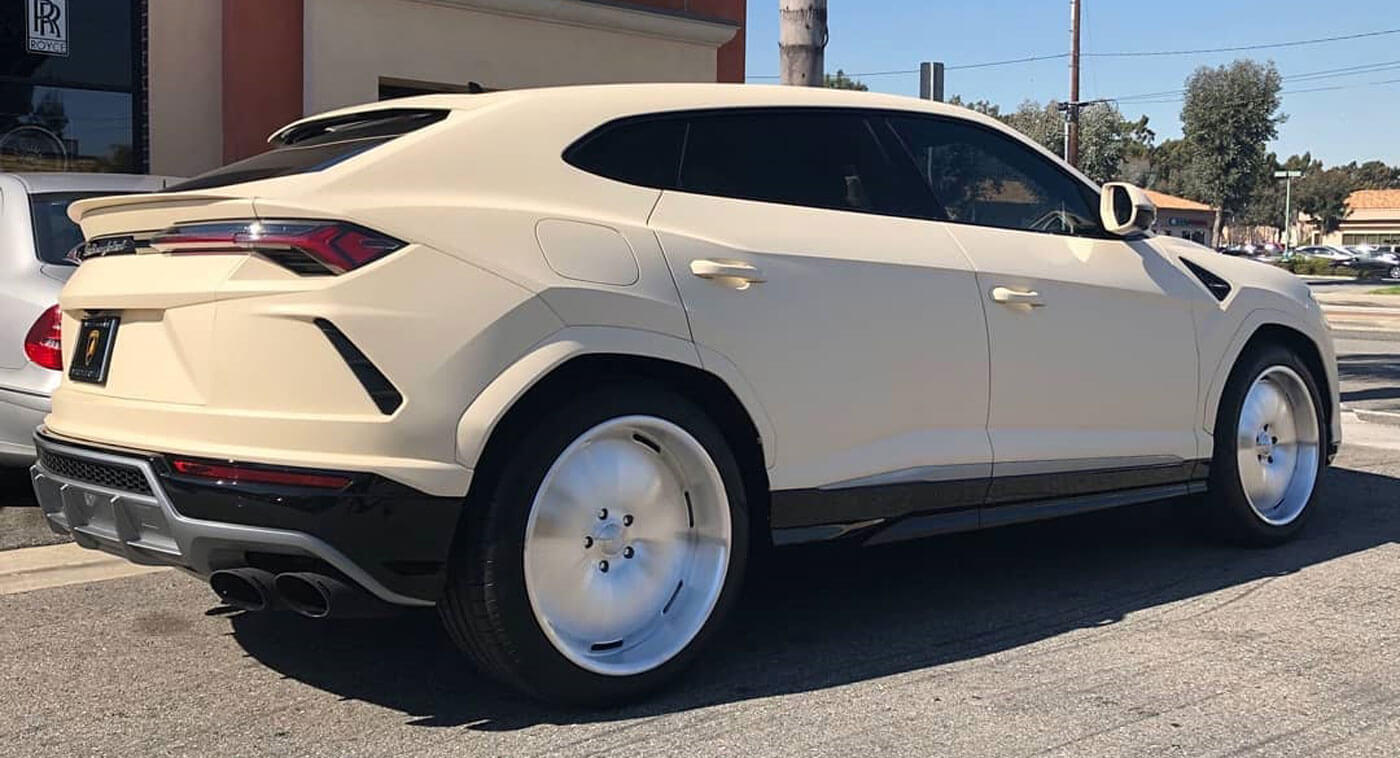 Kanye West's Lamborghini Urus Looks Like A Pimped Up German Taxi