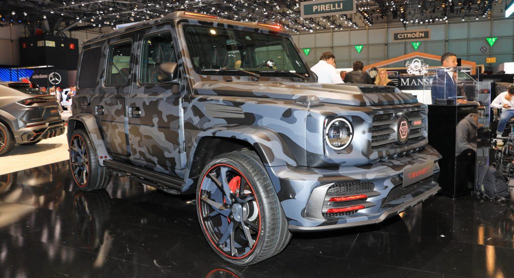 Mansory Star Trooper Is A Philipp Plein Designed 655k G Class Carscoops