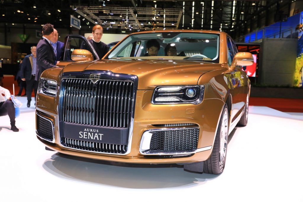 Aurus Senat: Putin’s Limo Maker Makes European Debut With Sedan And 