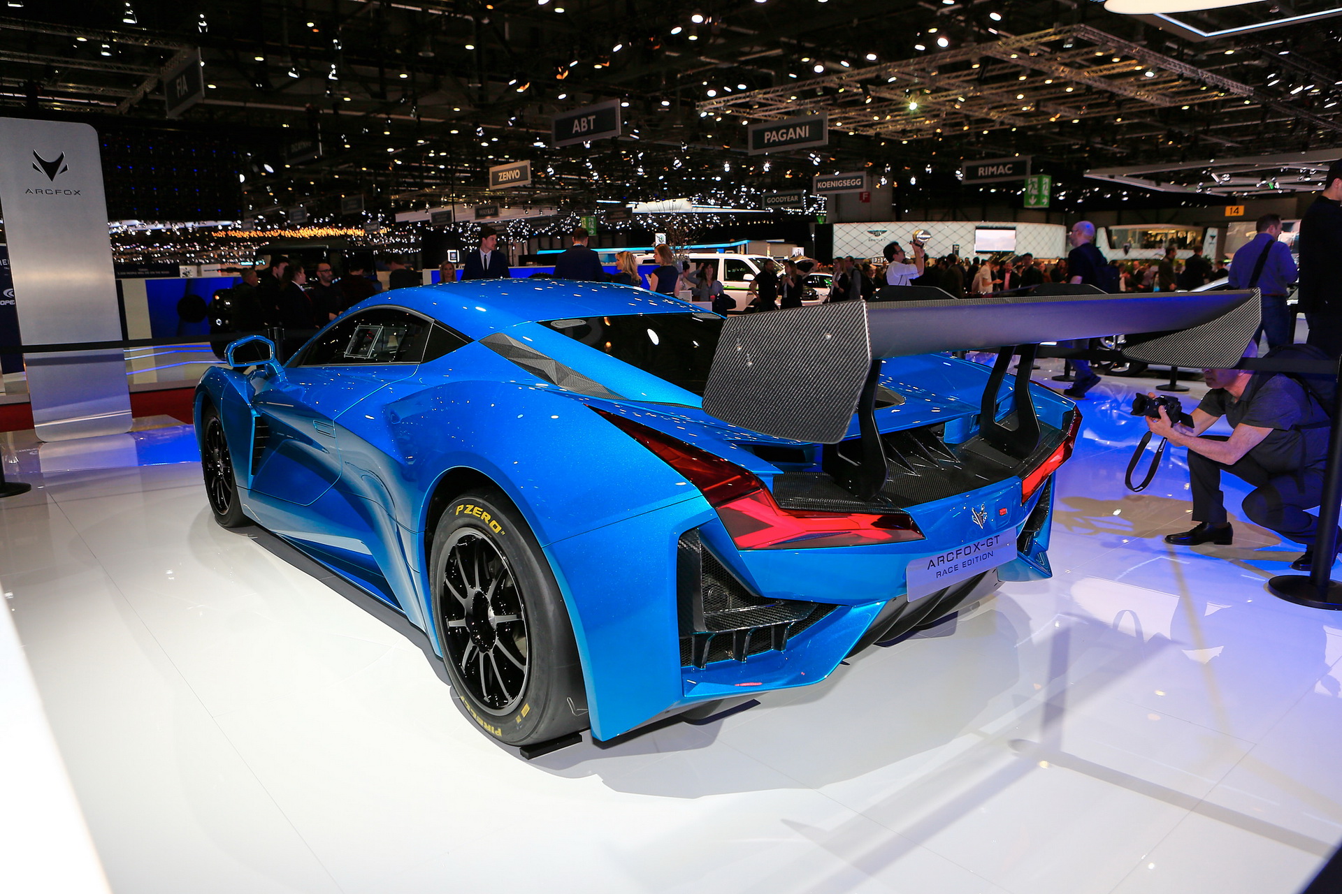 BAIC's Arcfox GT Stalks Geneva In Both Street And Track Spec With Up To ...