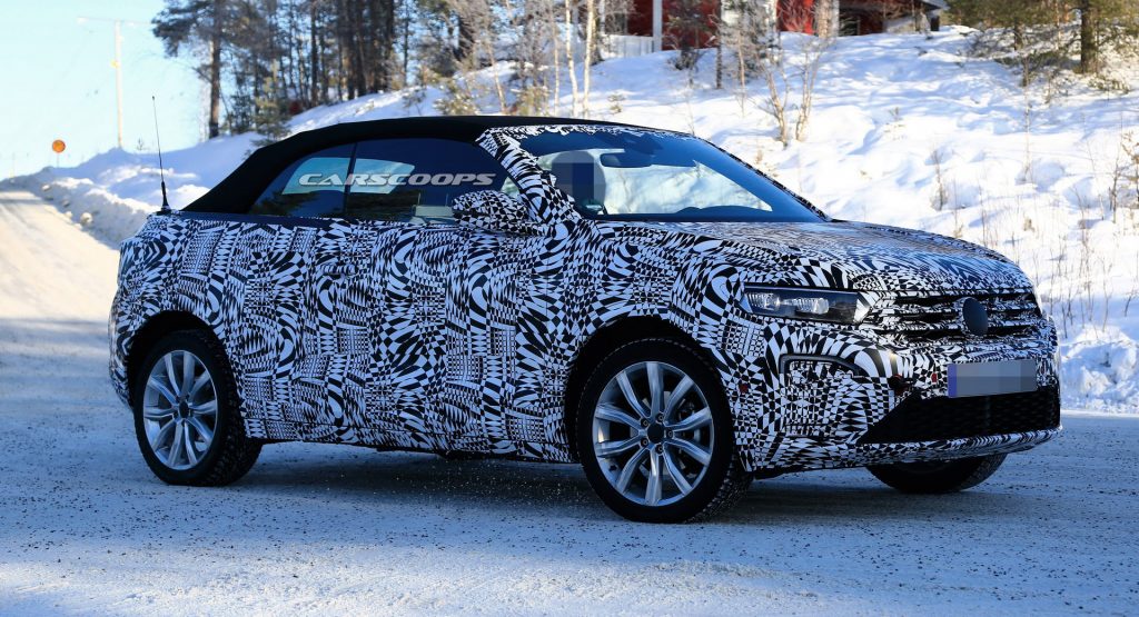  2020 VW T-Roc Convertible Is Nearly Ready For Its Debut