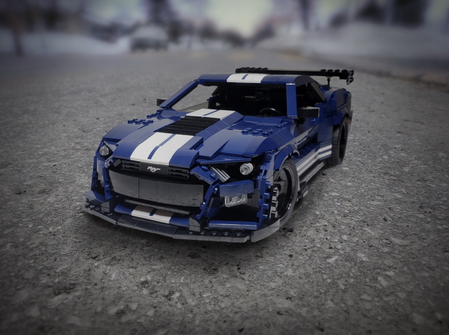 Lego Enthusiast Builds A 2020 Mustang Shelby GT500 Scale Model Carscoops